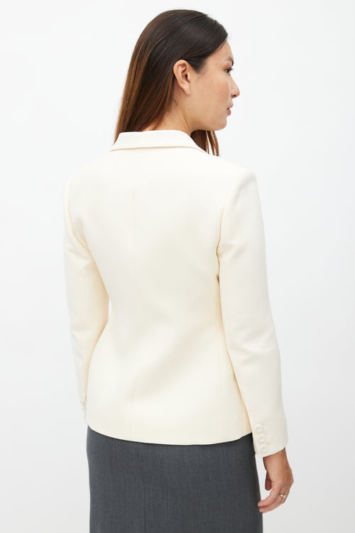Dior Beige Wool & Silk Blazer