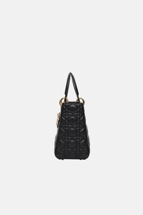 Dior 2017 Medium Lady Dior Bag