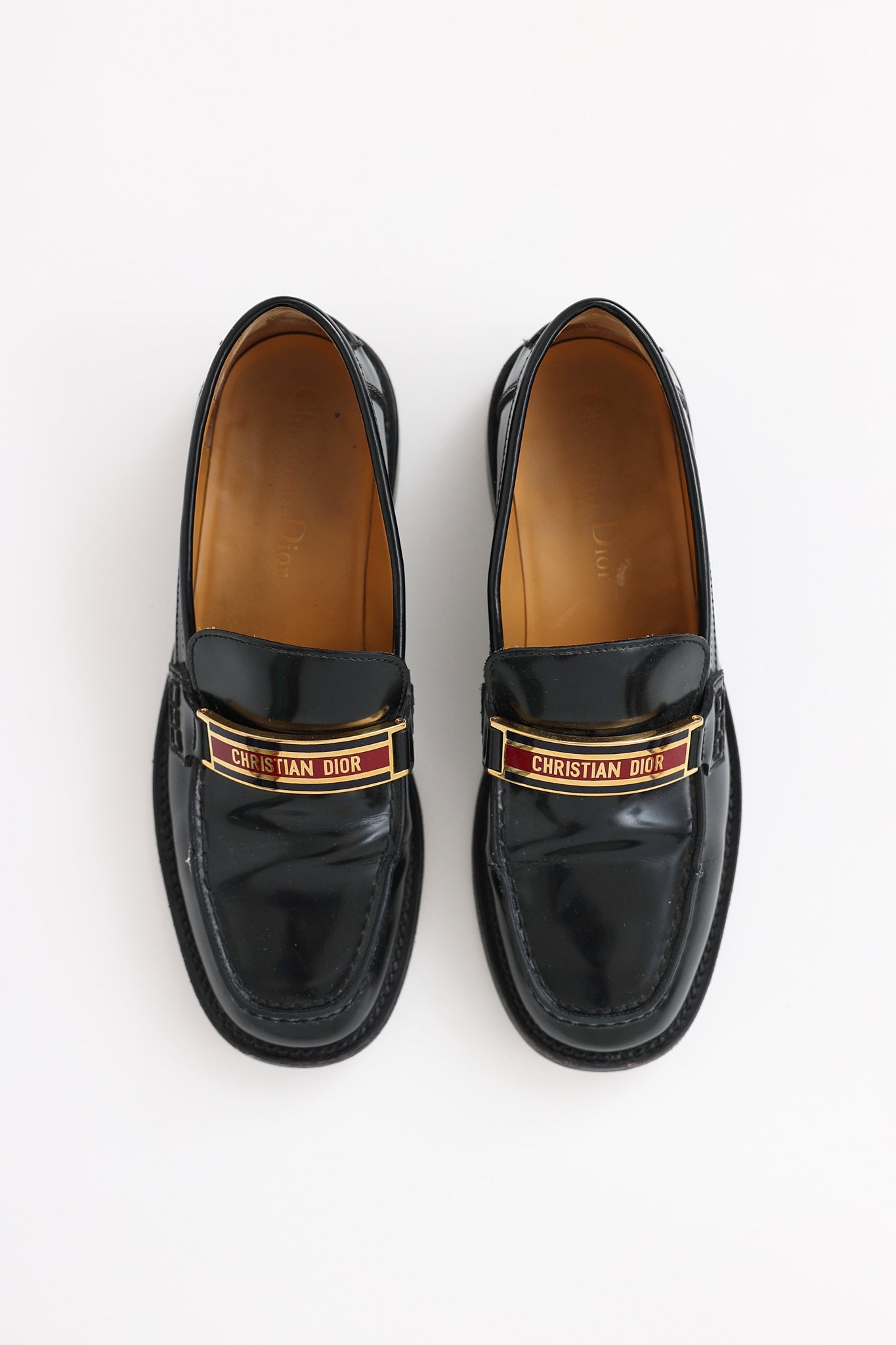 Dior Leather Code Loafer