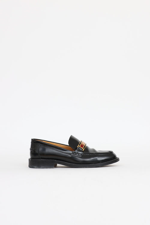 Dior Leather Code Loafer