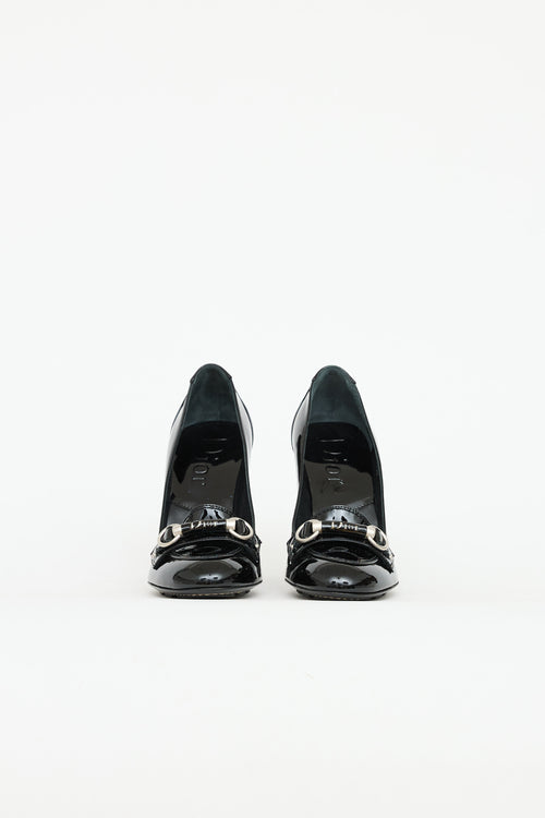 Dior Patent Heeled Loafer