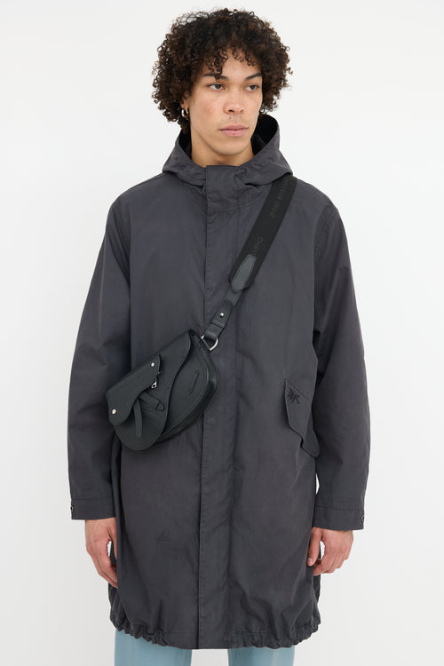 Dior Leather Saddle Pouch Bag