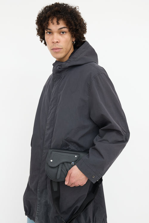 Dior Leather Saddle Pouch Bag