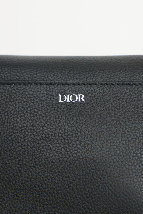 Dior Leather Saddle Pouch Bag
