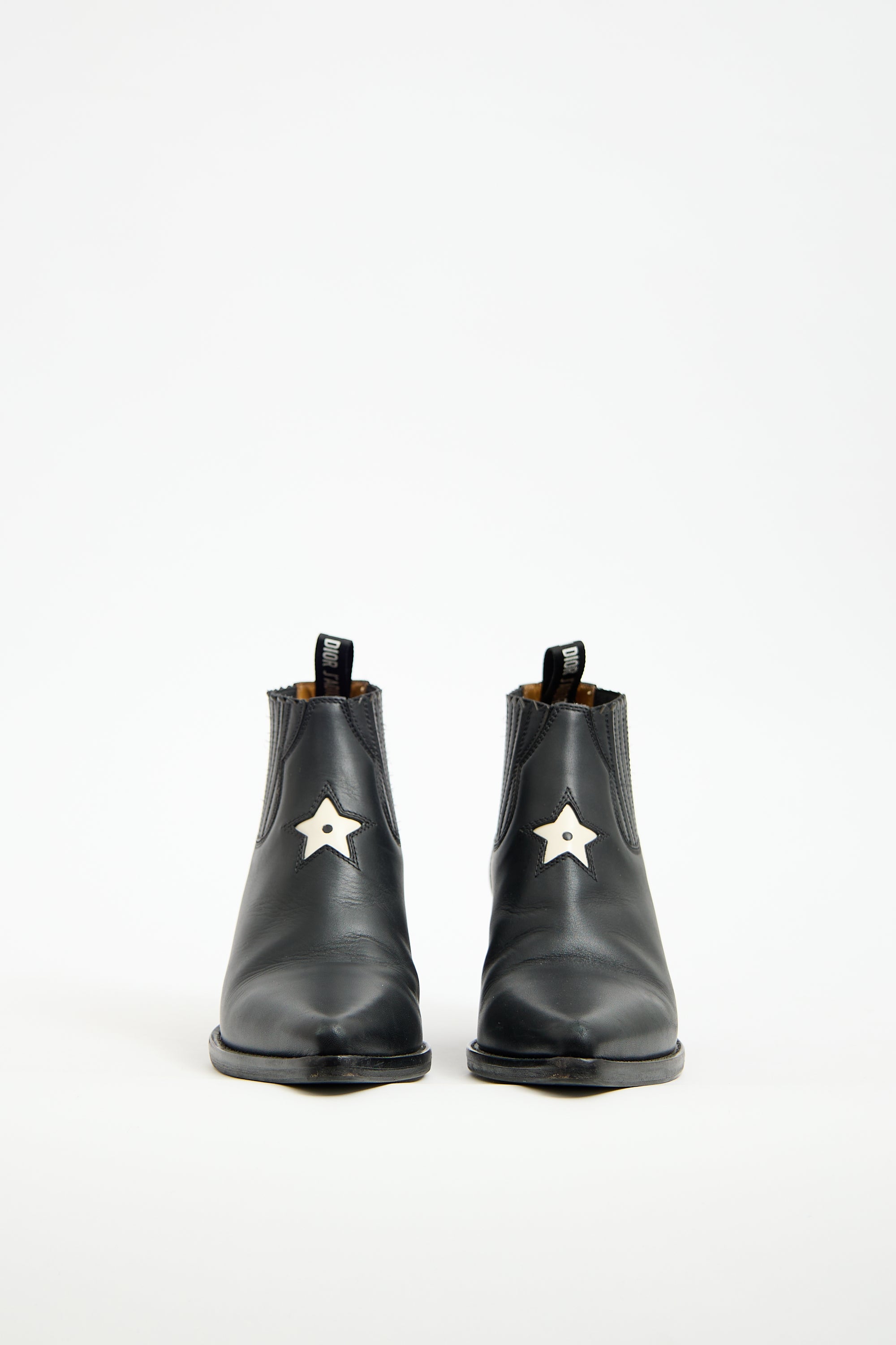 Dior Black Leather LA Boot