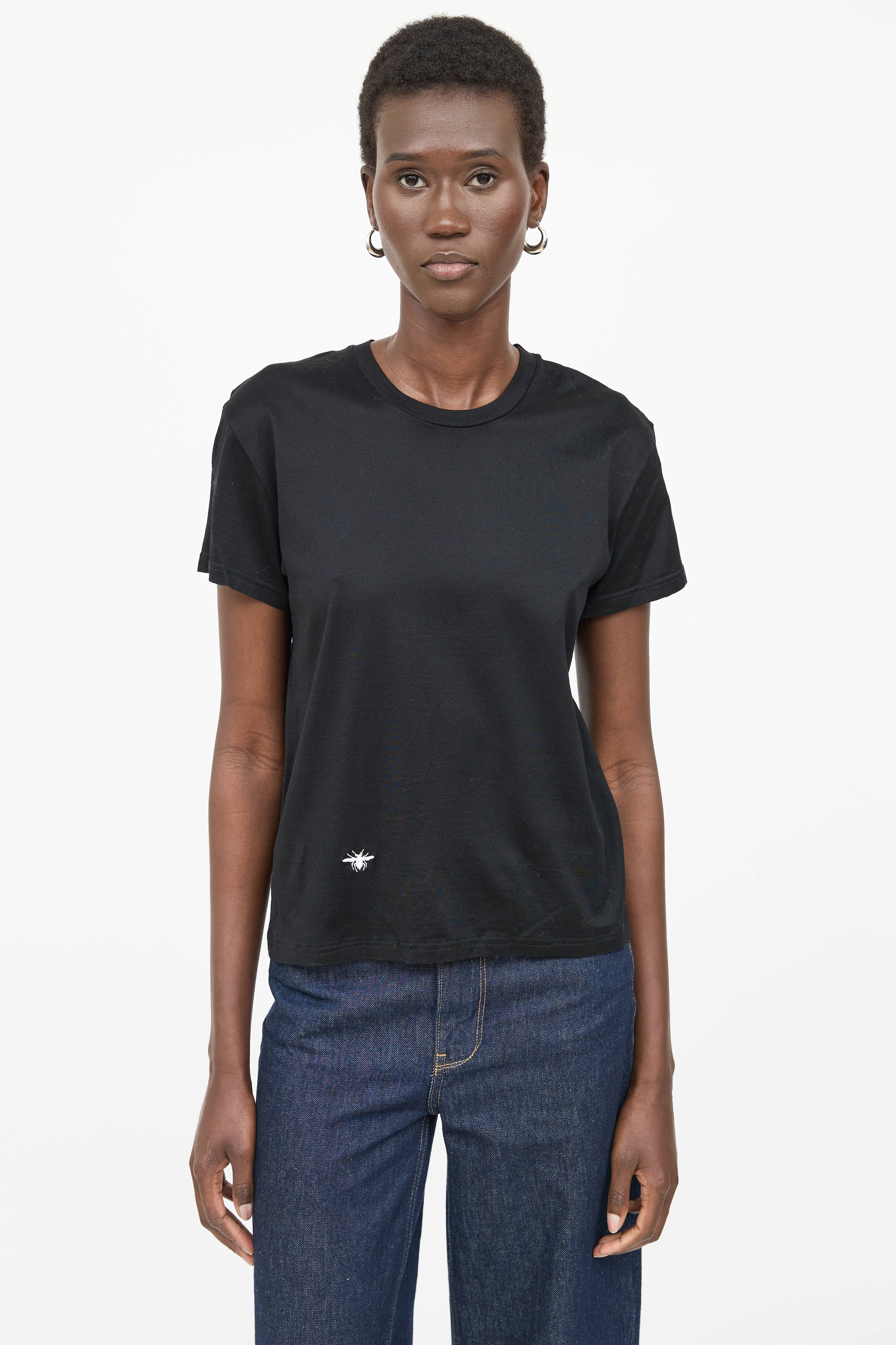 Dior Embroidered Logo T-Shirt