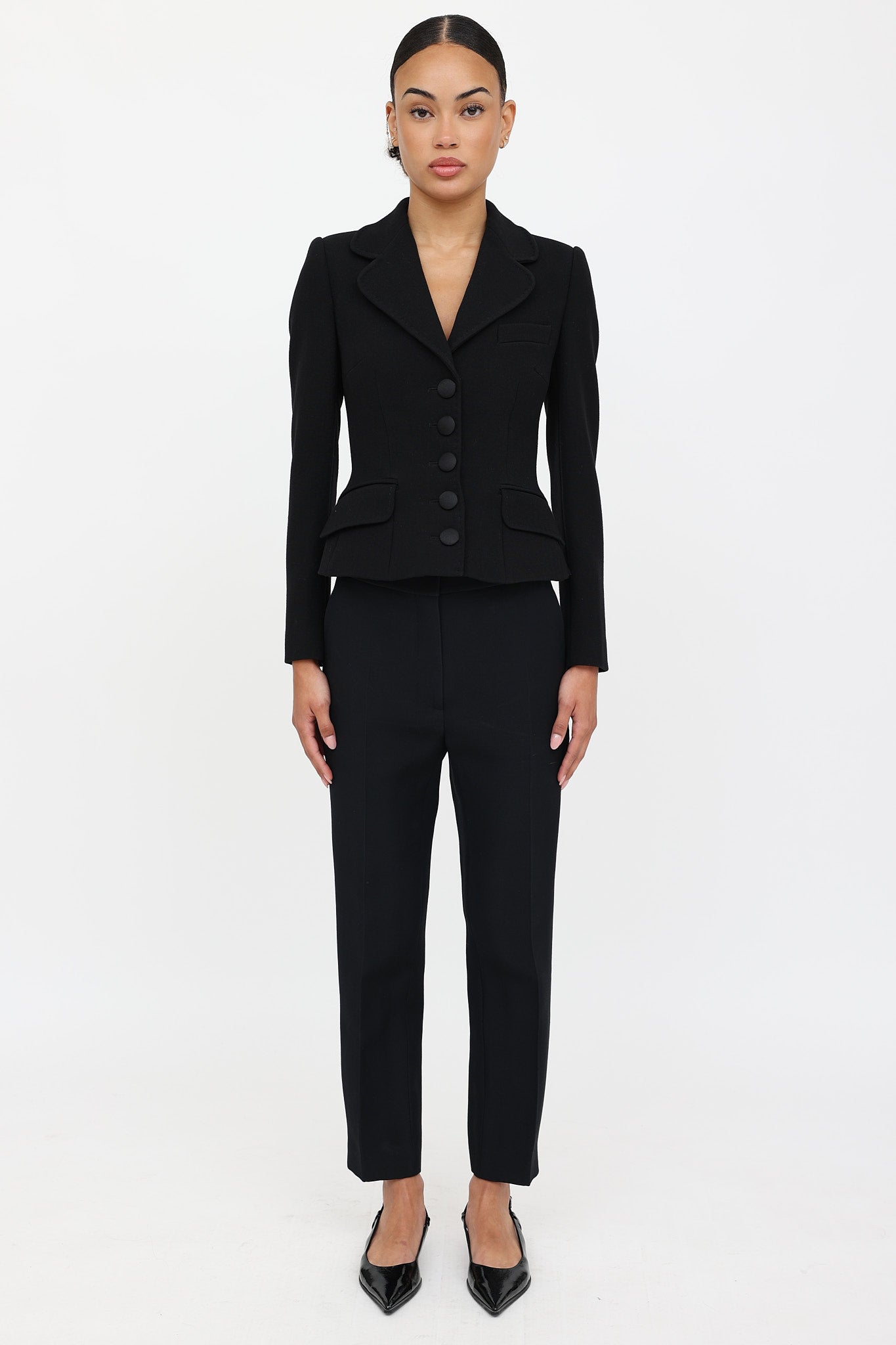 DiorWool & Silk Cropped Pant