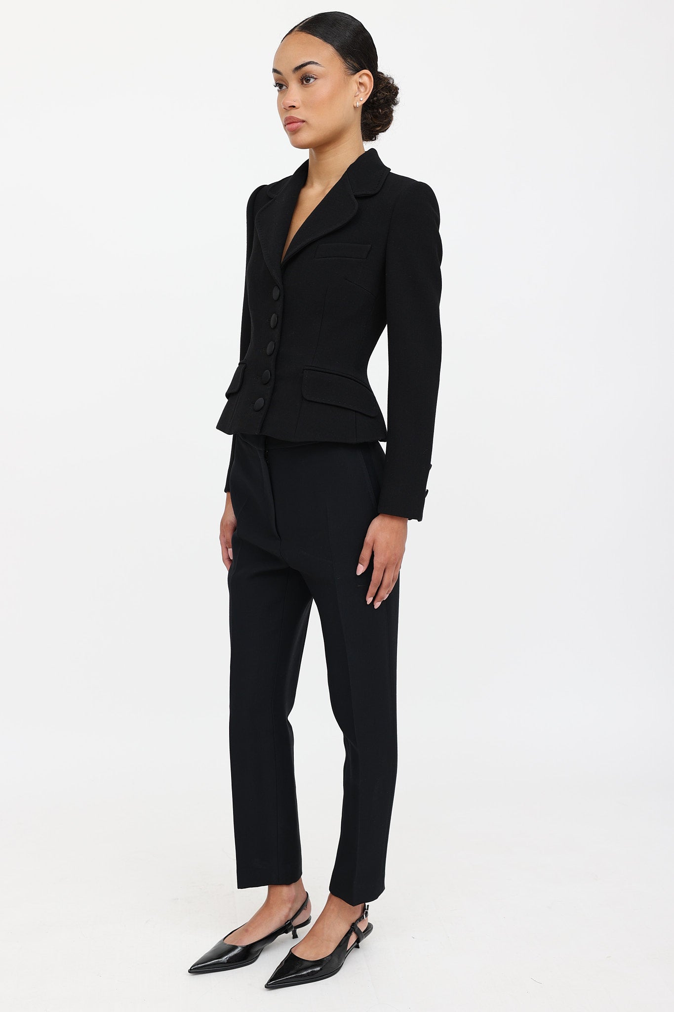 DiorWool & Silk Cropped Pant