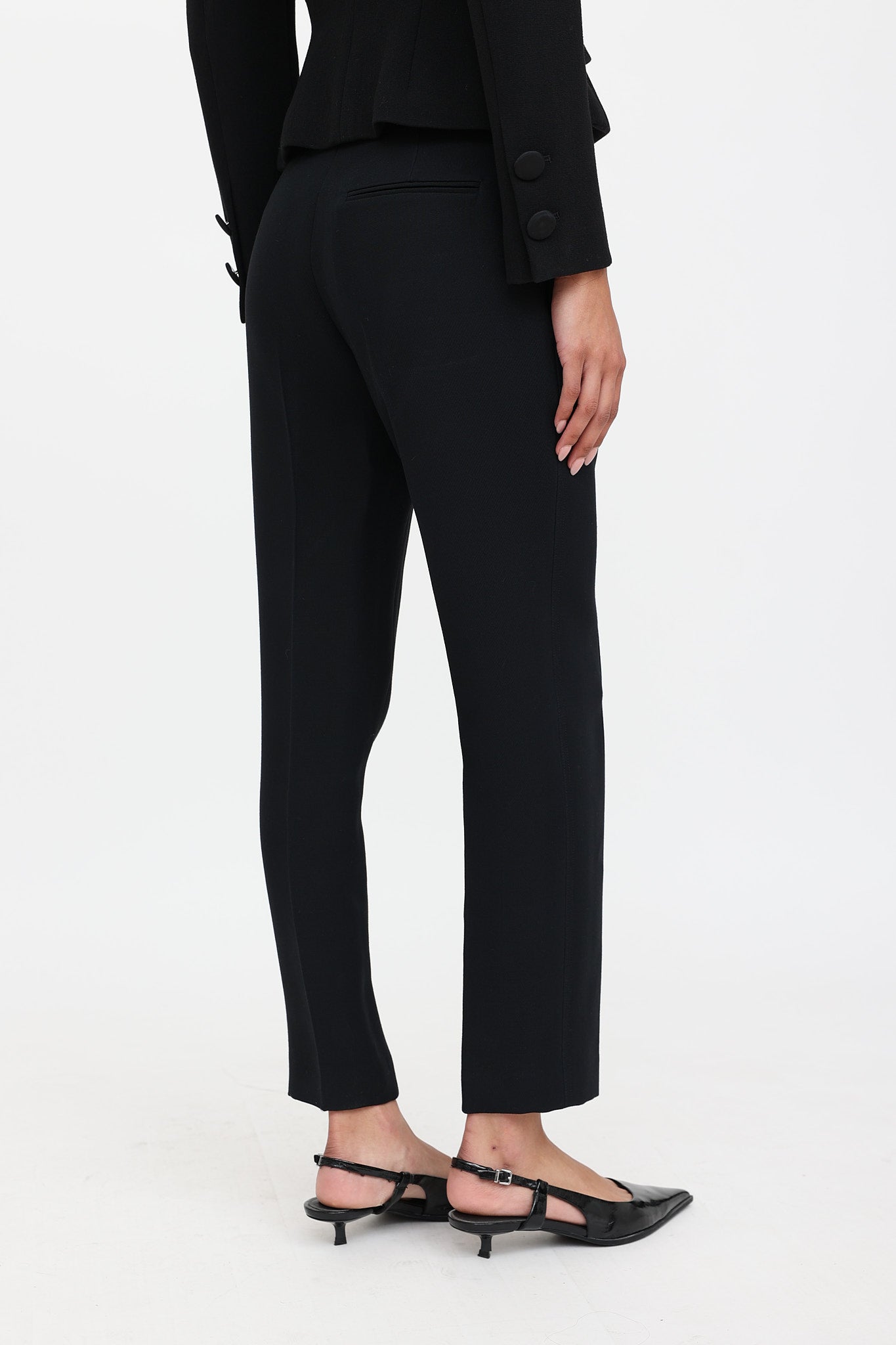 DiorWool & Silk Cropped Pant