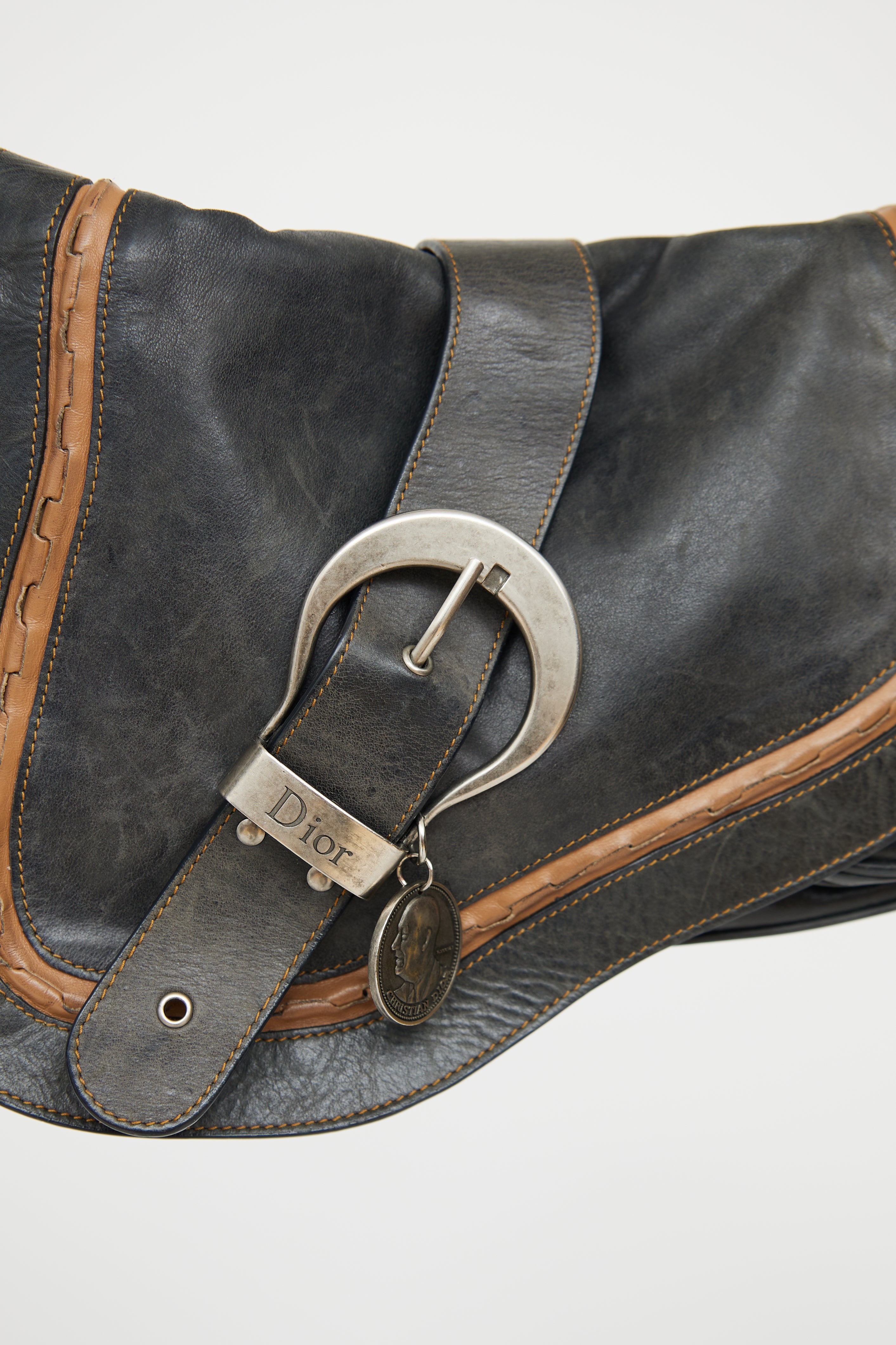 Dior Black & Brown Guacho Bag
