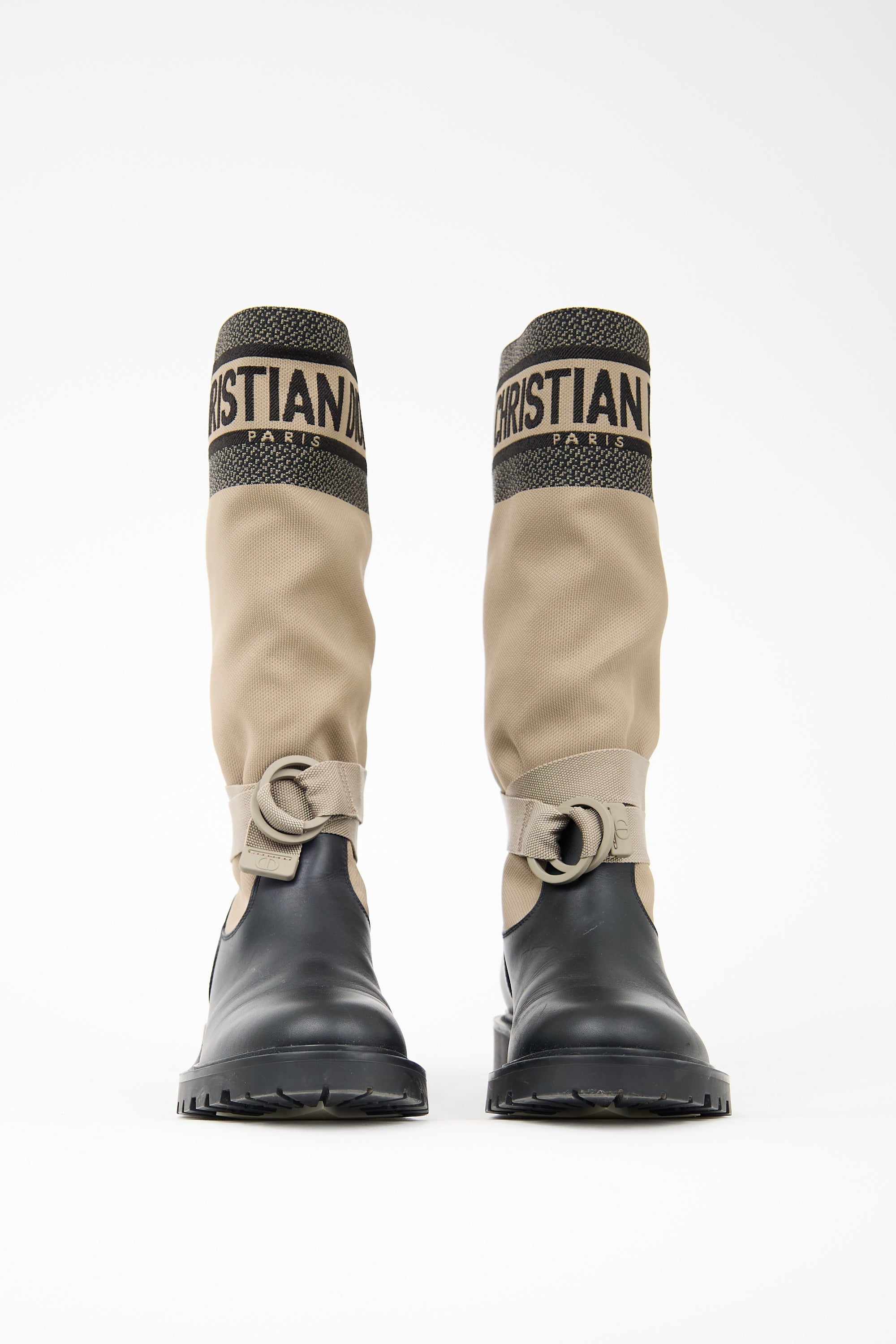Dior Technical Fabric & Leather D-Major  Boot