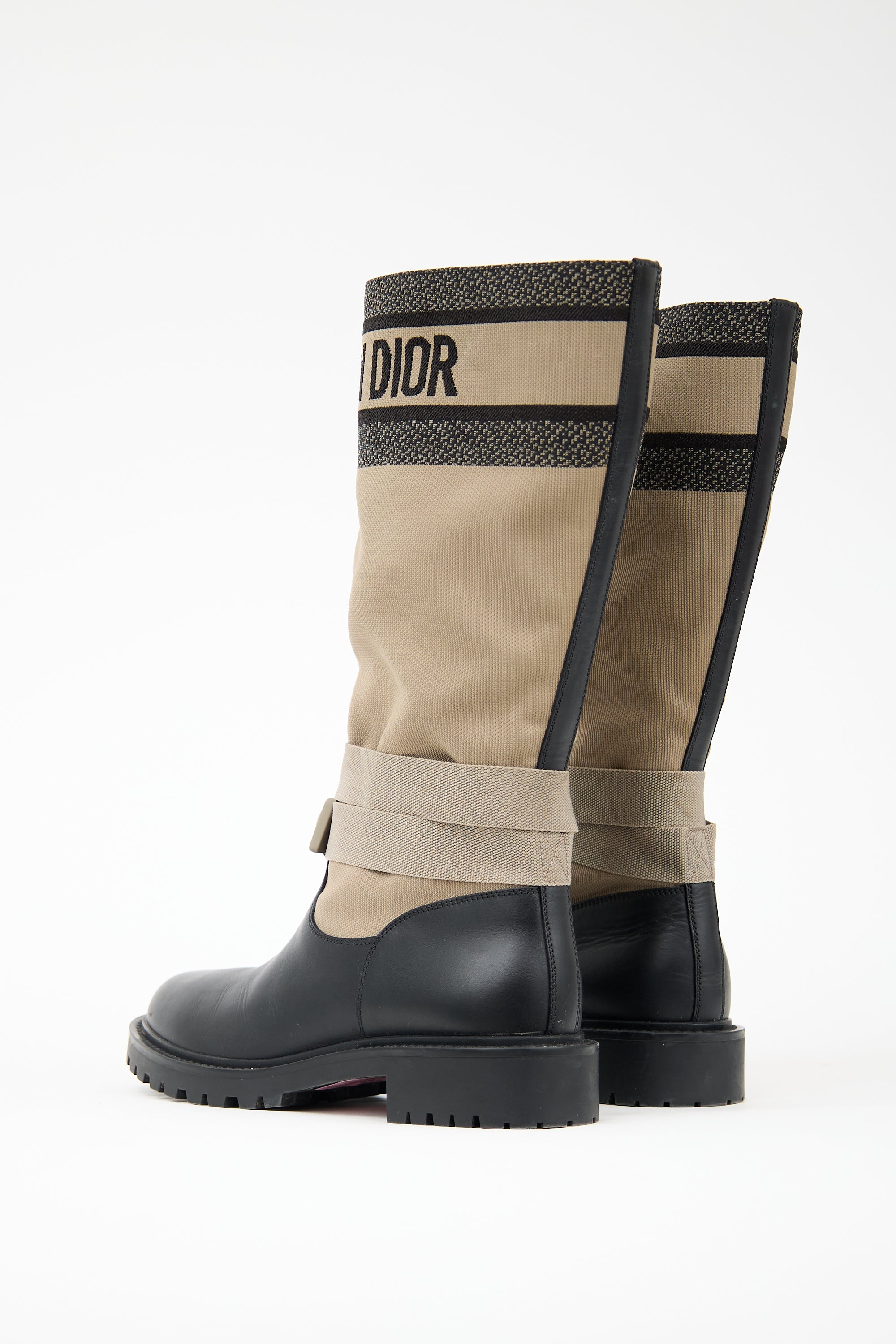 Dior Technical Fabric & Leather D-Major  Boot