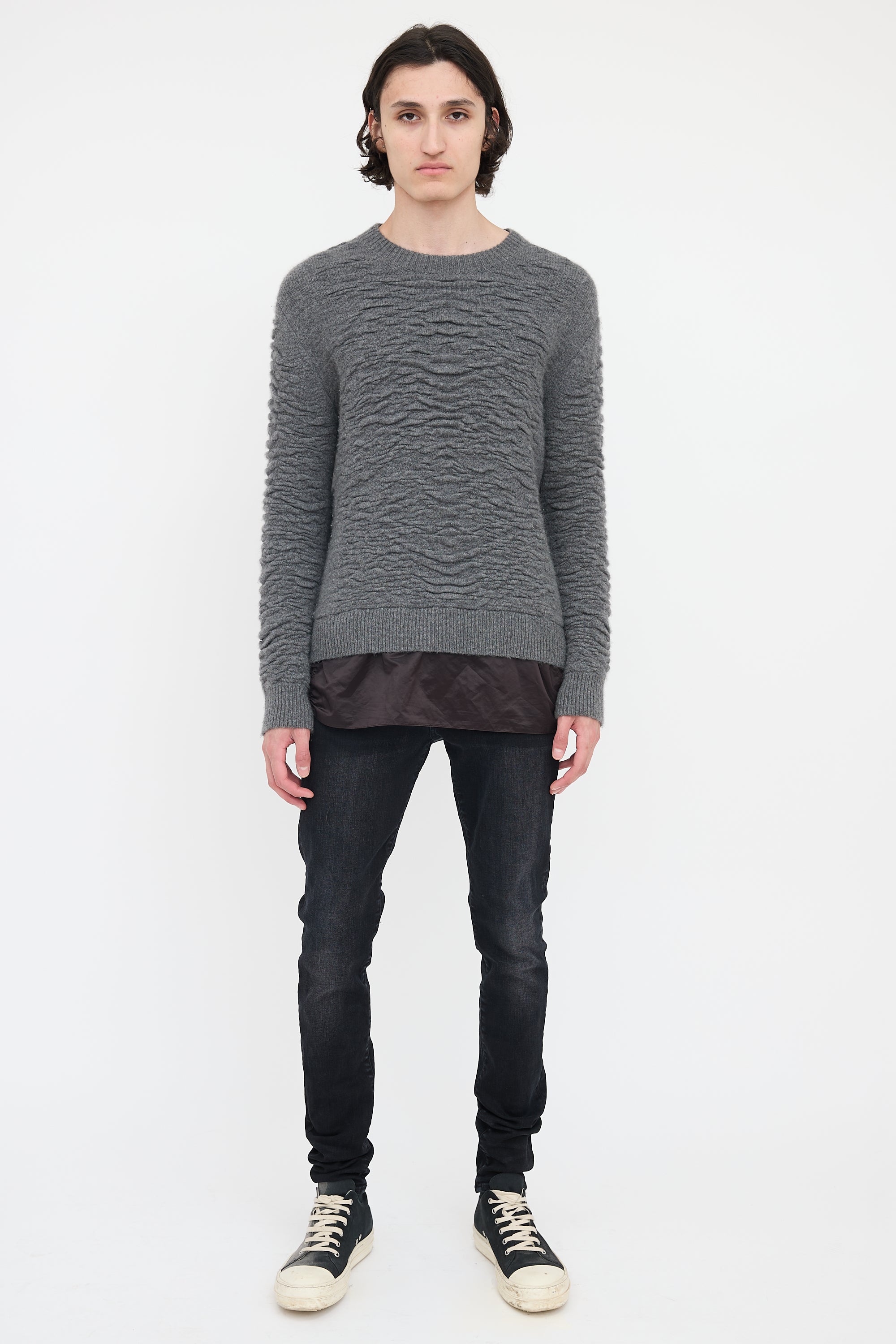 Dior Cashmere Textured Sweater