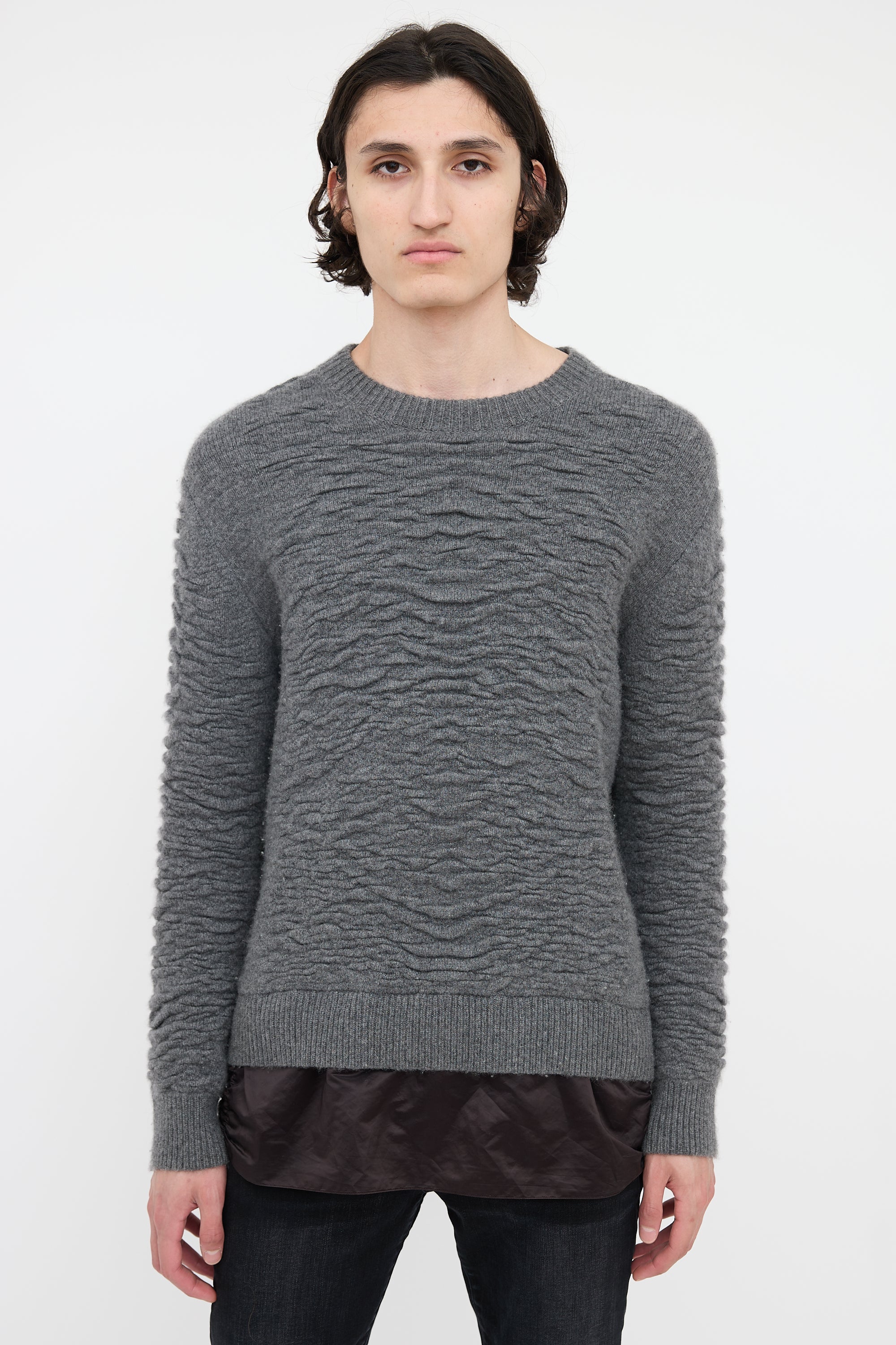Dior Cashmere Textured Sweater