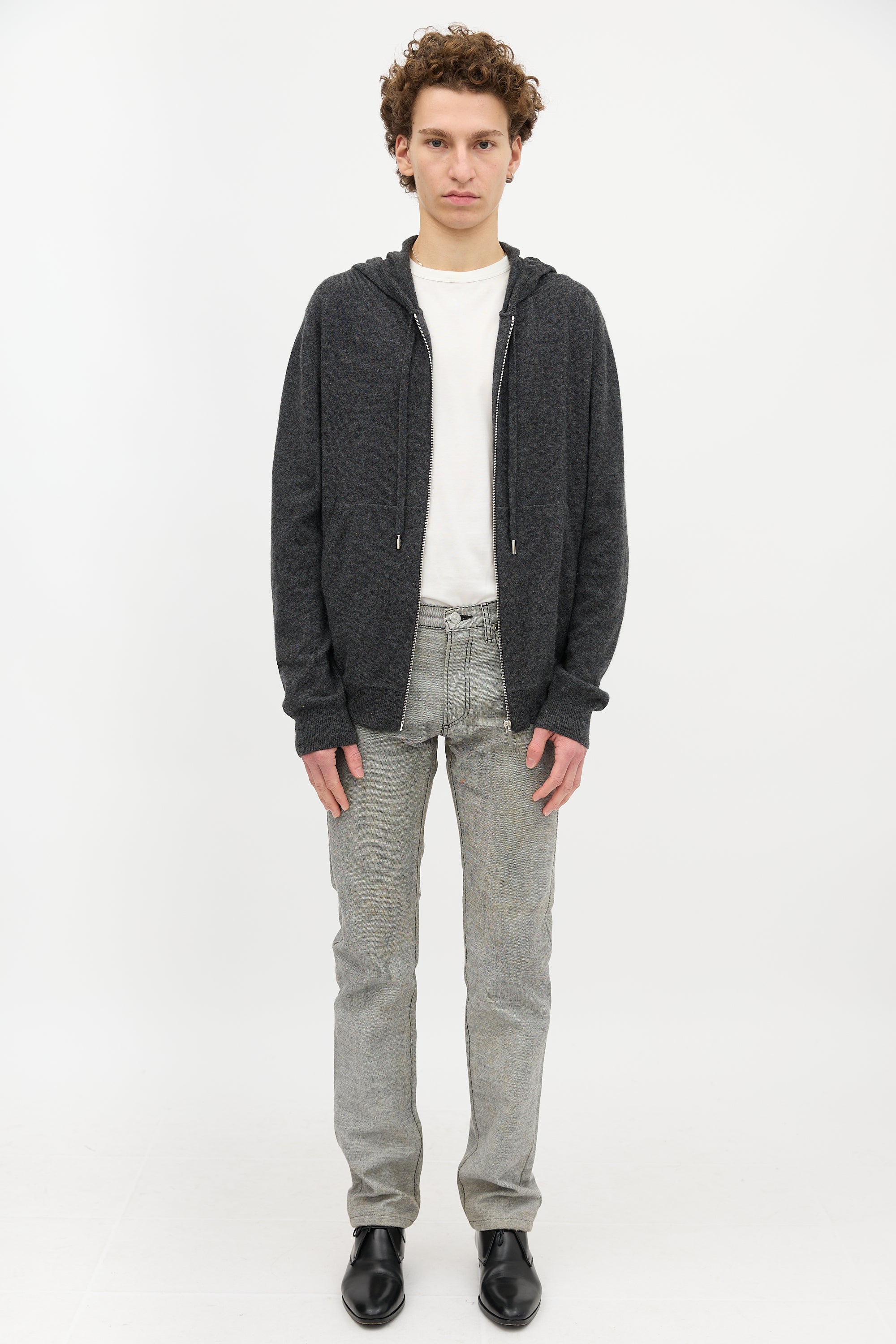 Dior Cashmere Zip Up Sweater