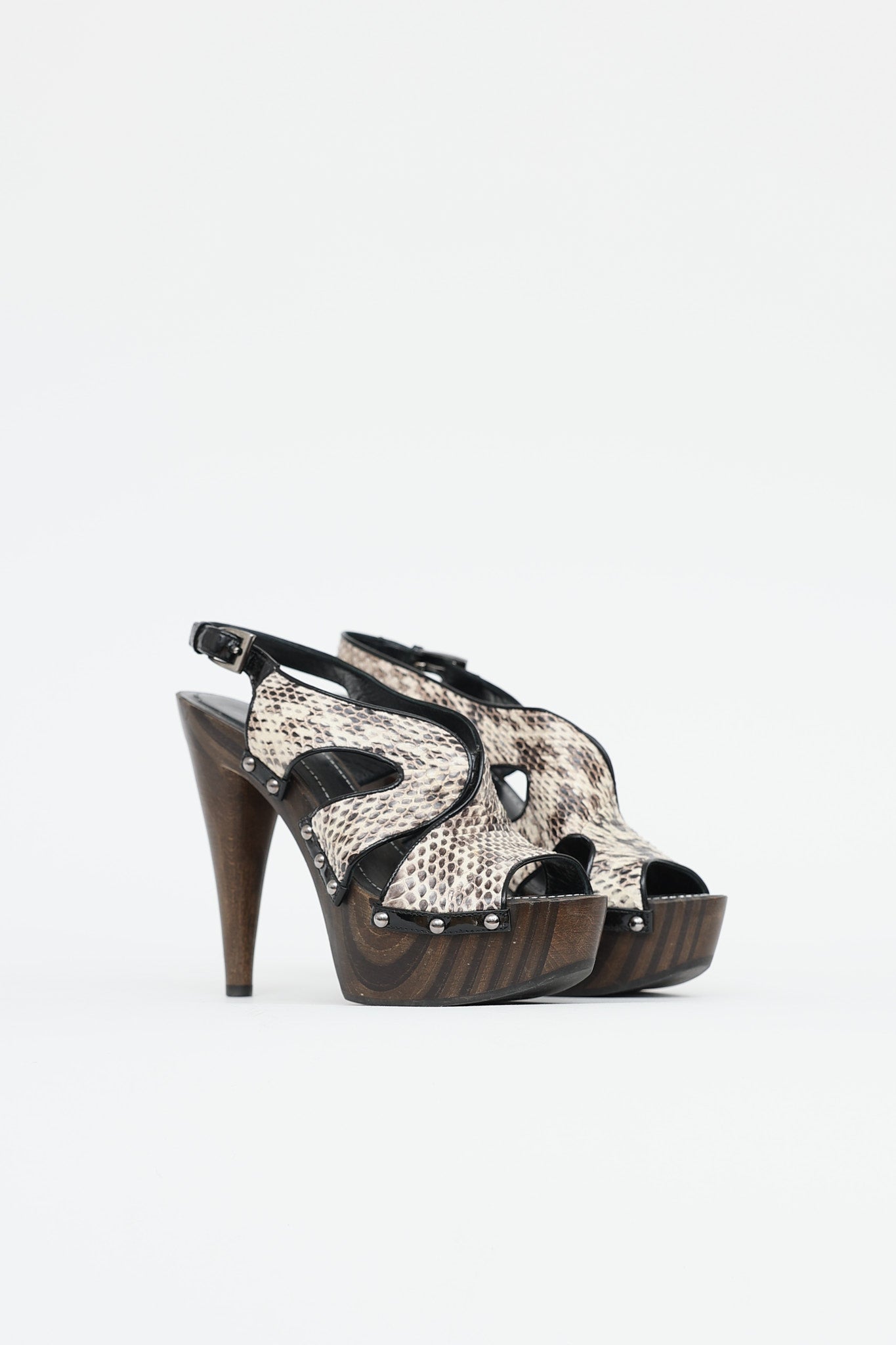 DiorSlingback Platform Sandal