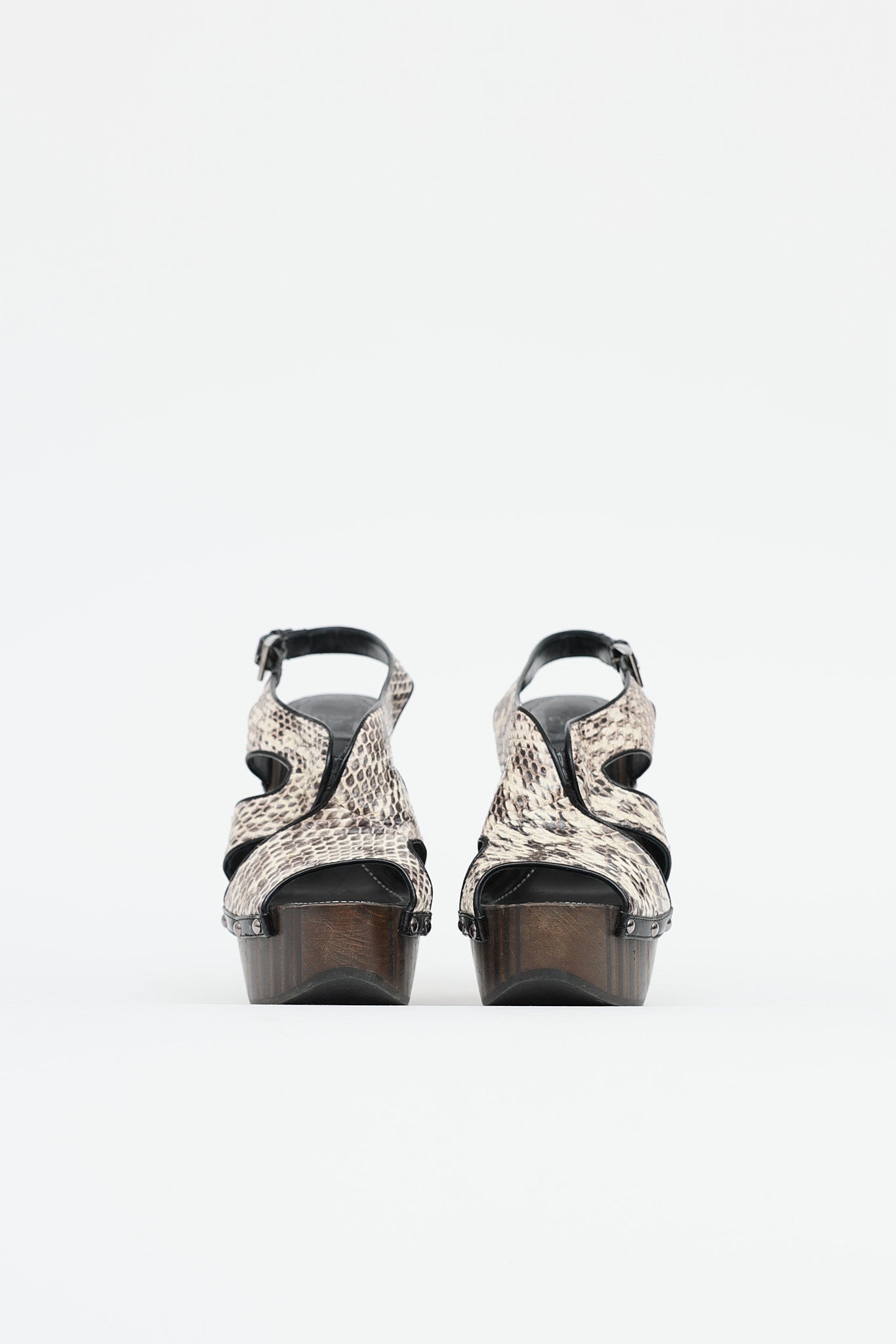 DiorSlingback Platform Sandal