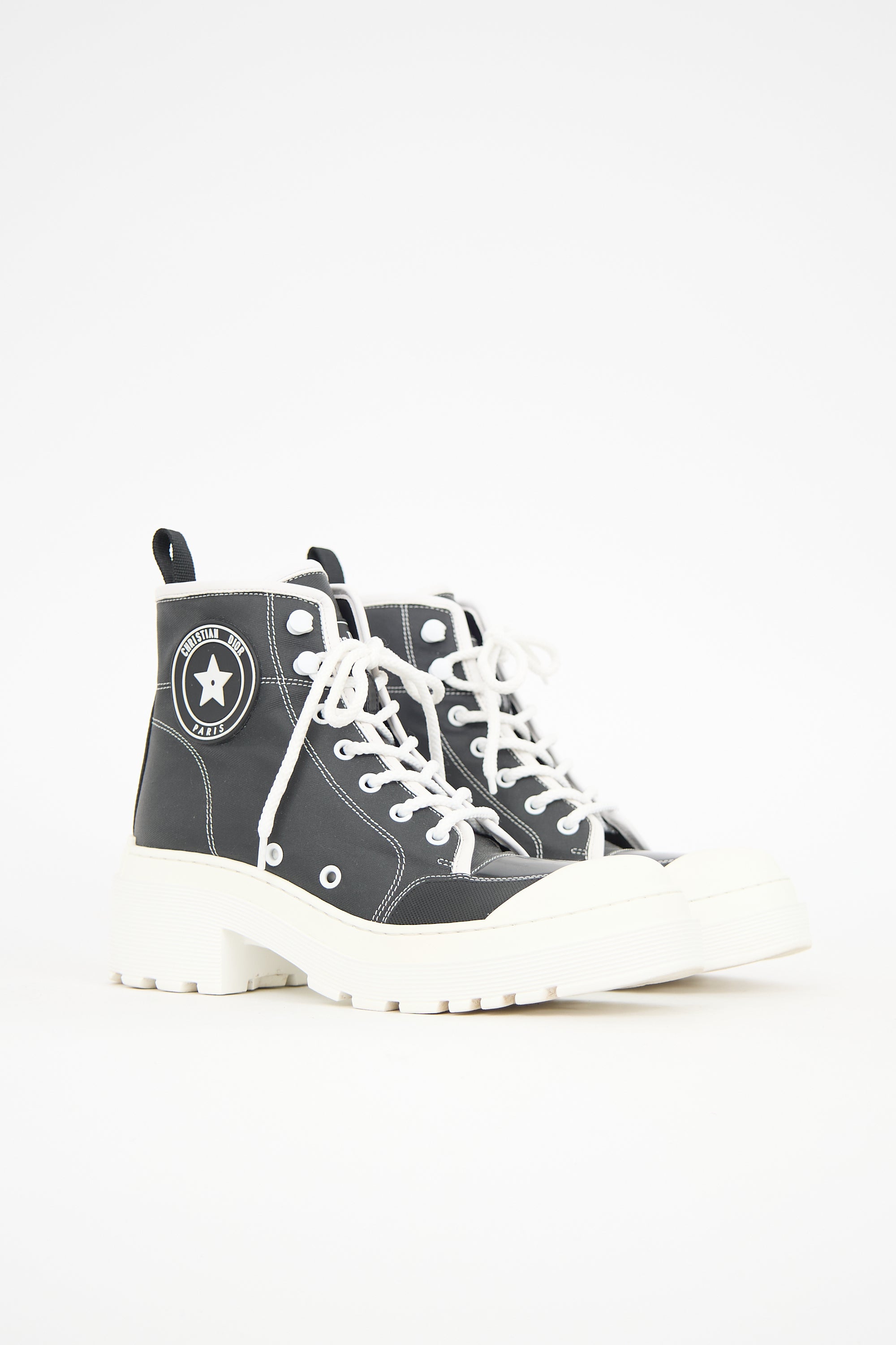 Dior D-Rise Lace Up Boot