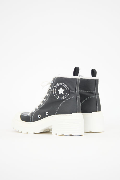 Dior D-Rise Lace Up Boot
