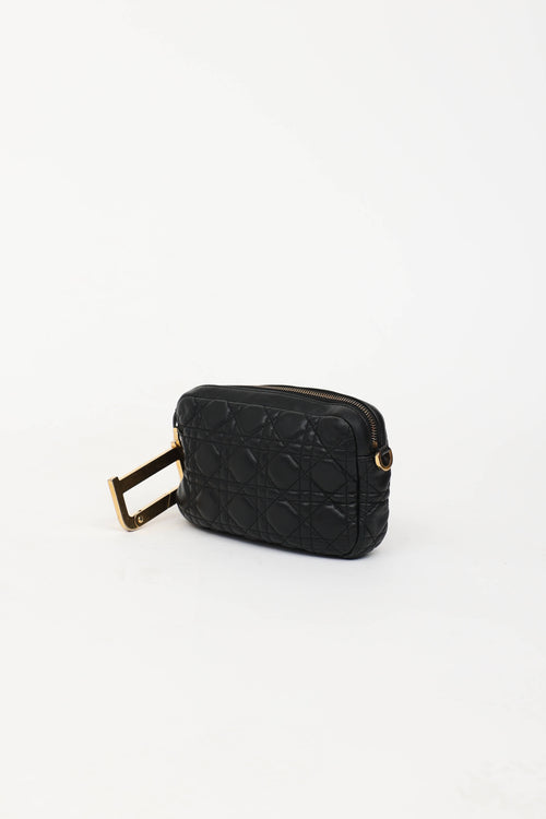 Dior Leather Diorquake Clutch
