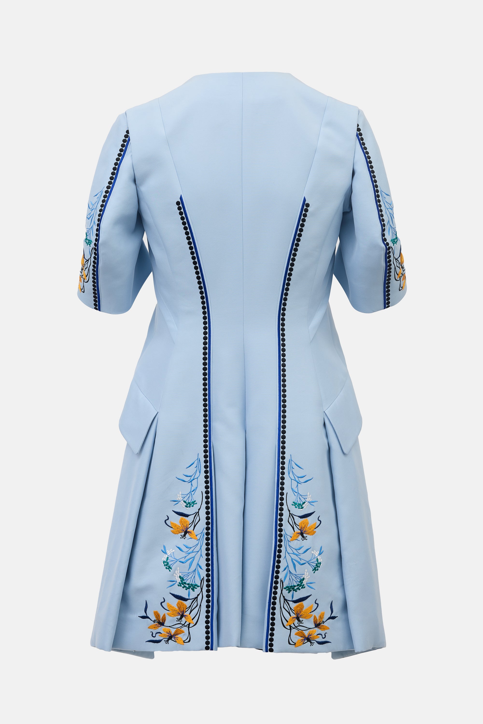 Dior SS 2015 Embroidered Structured Jacket