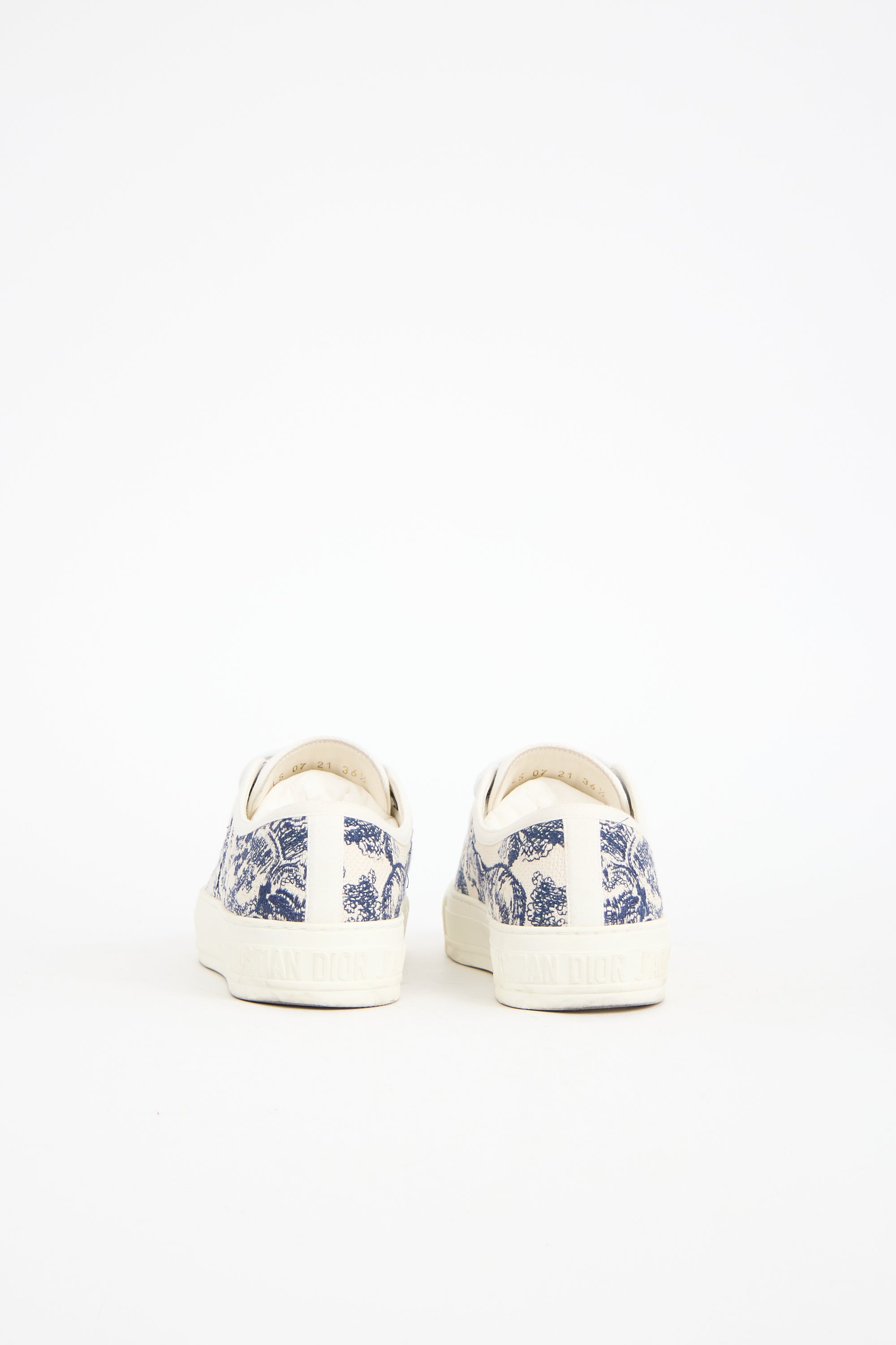 Dior Embroidered Walk'N'Dior Sneaker