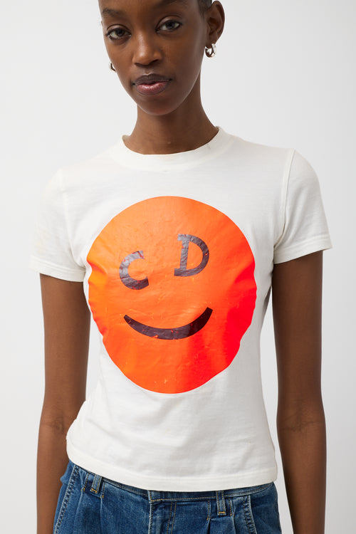 Dior FW 2001 Smiley Face T-Shirt