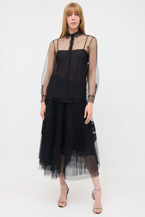 Dior Fall 2020 Mesh Shirt