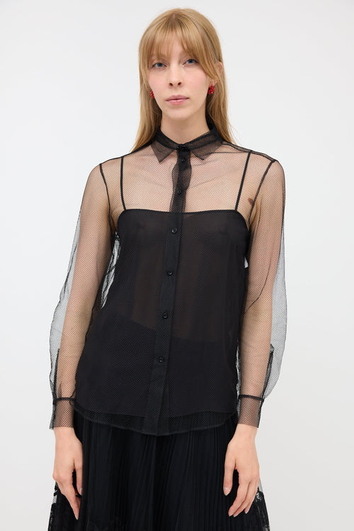 Dior Fall 2020 Mesh Shirt