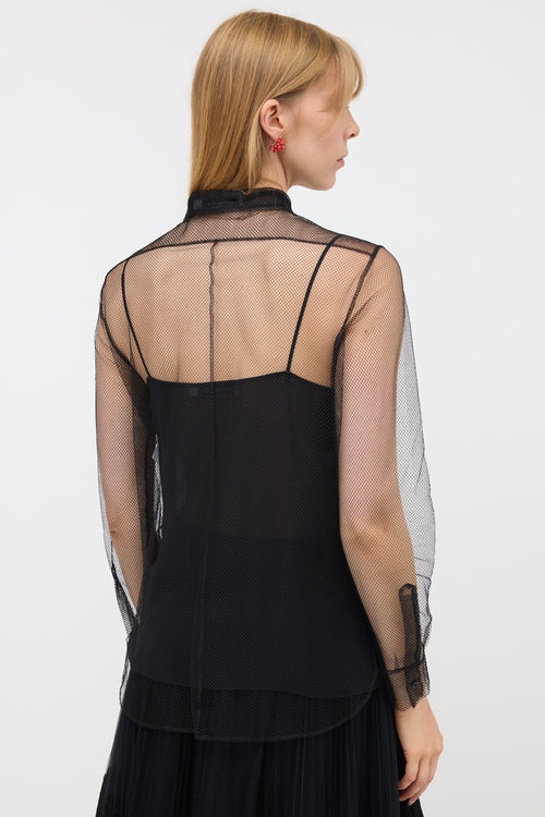 Dior Fall 2020 Mesh Shirt