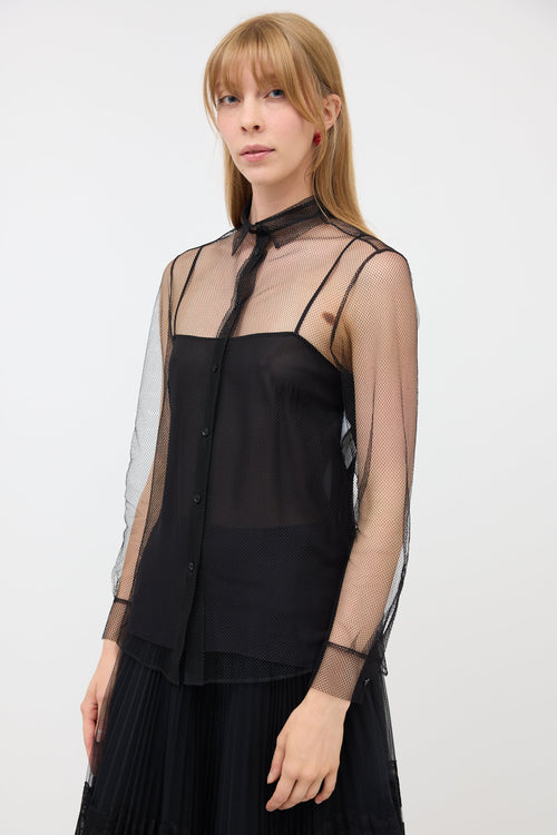 Dior Fall 2020 Mesh Shirt