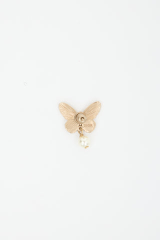 Dior Faux Pearl Tribales Single Earring