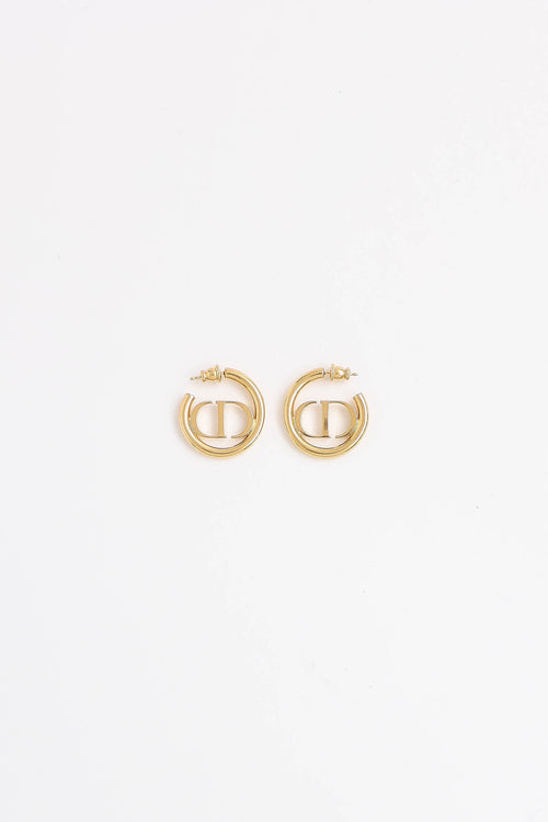 Dior 30 Montaigne Hoop Earrings