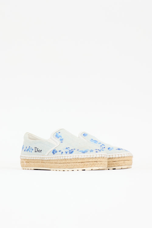 Dior Granville Platform Espadrille Sneaker