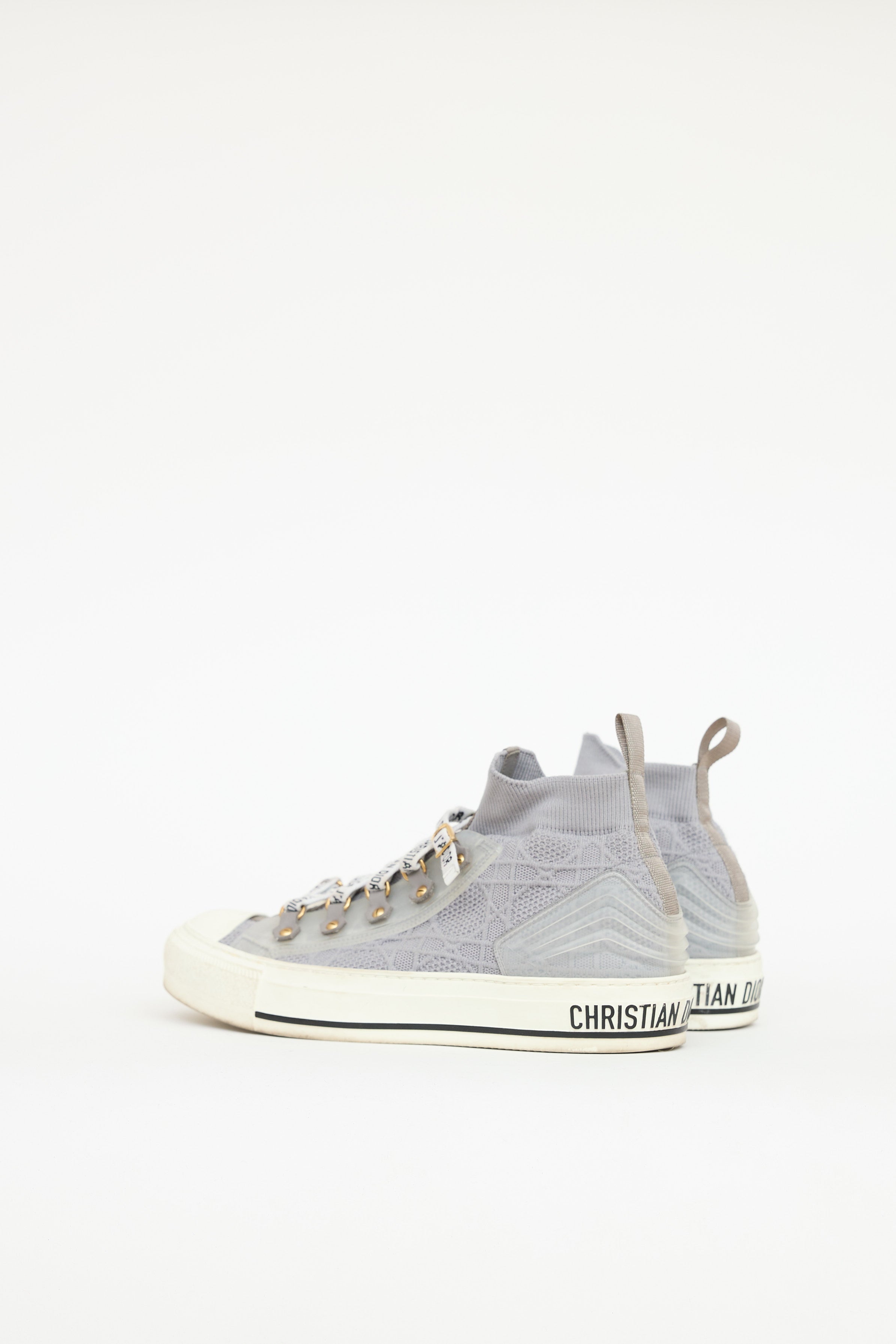 Dior Knit Walk'N'Dior High-Top Sneaker