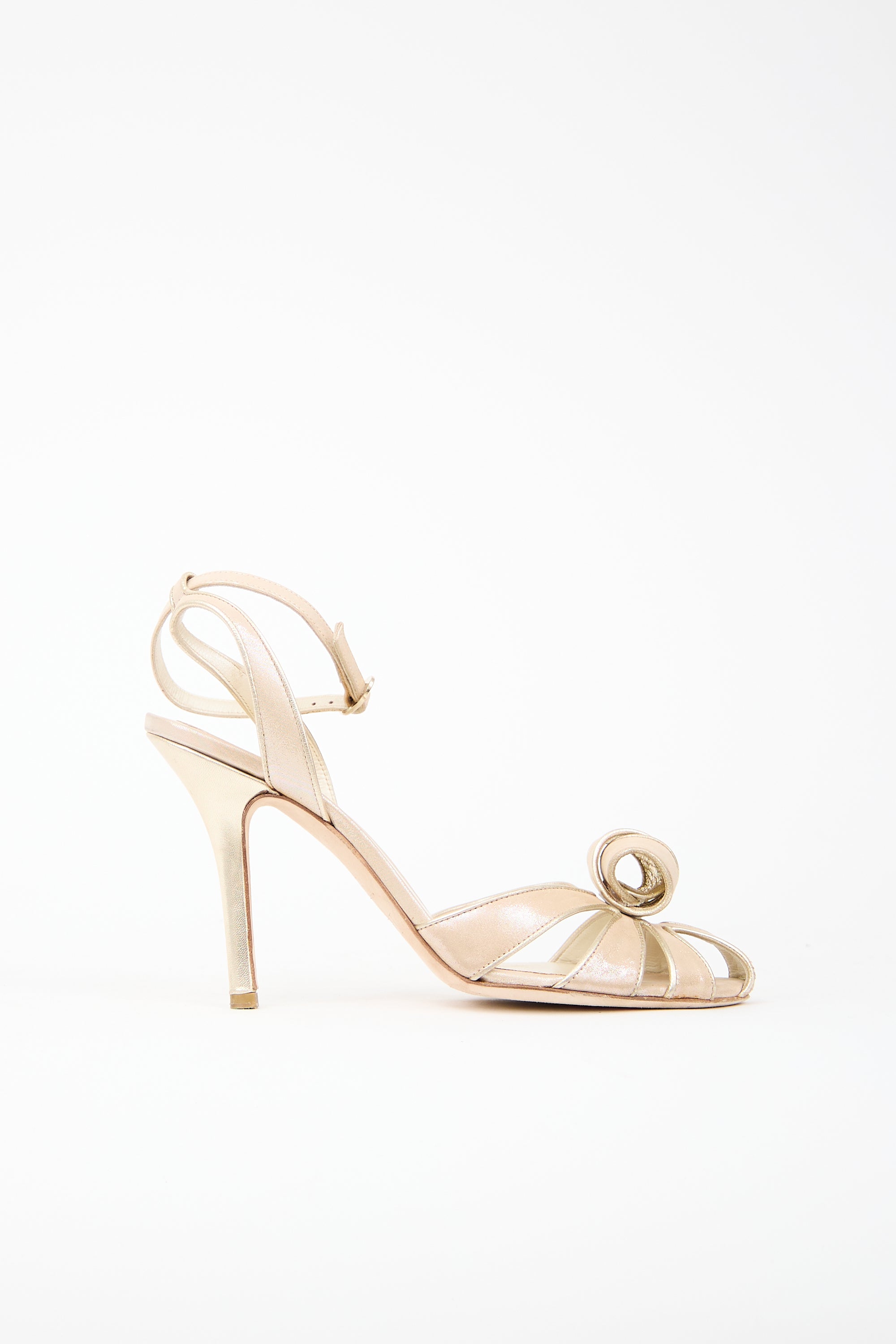 Dior Shimmer Suede Karma Heel