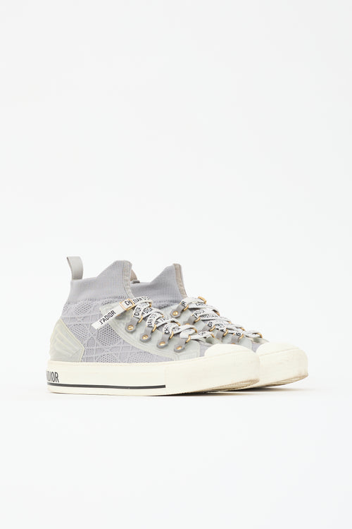 Dior Knit Walk'N'Dior High Top Sneaker
