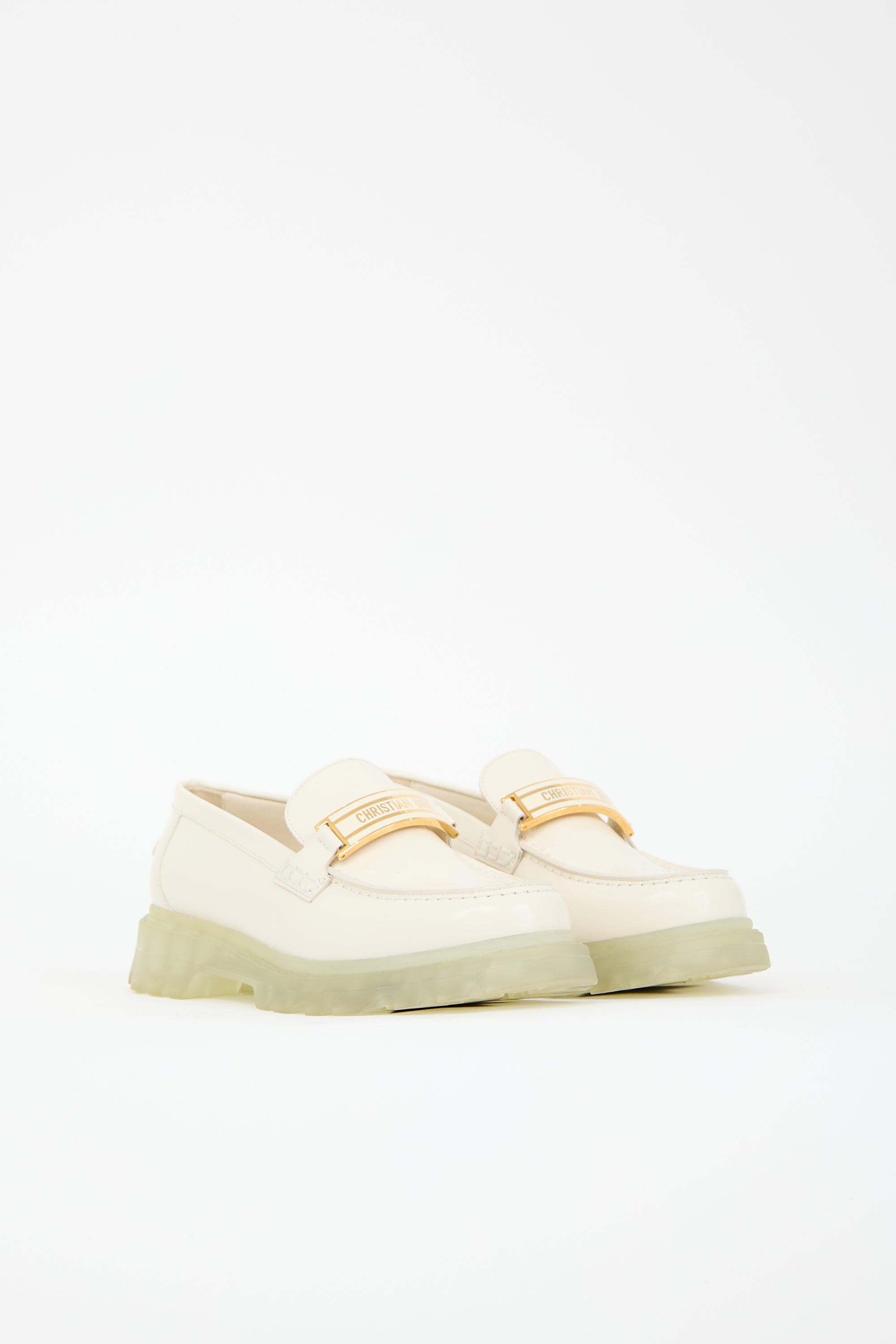 Dior Leather Code Loafer