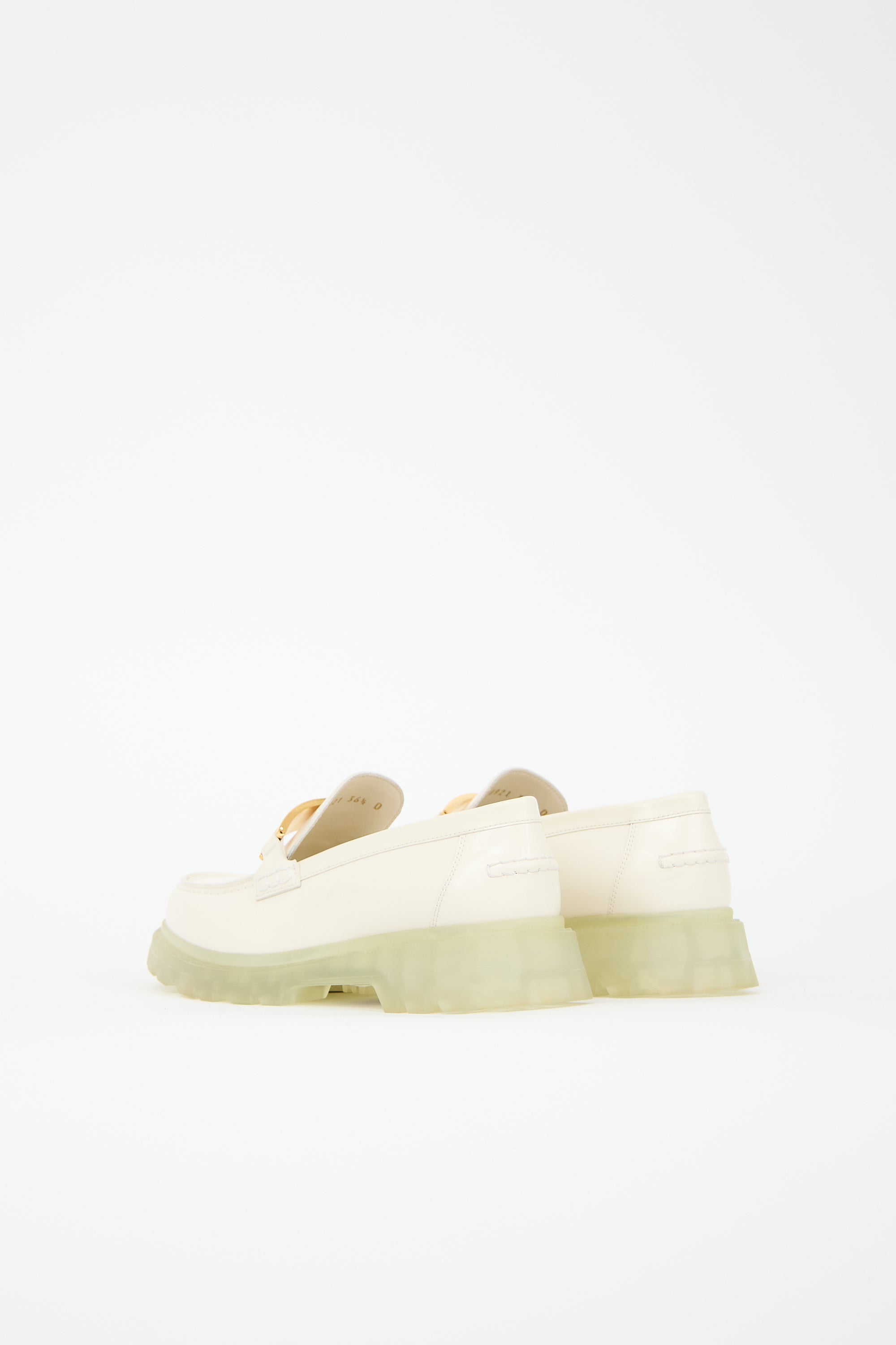 Dior Leather Code Loafer