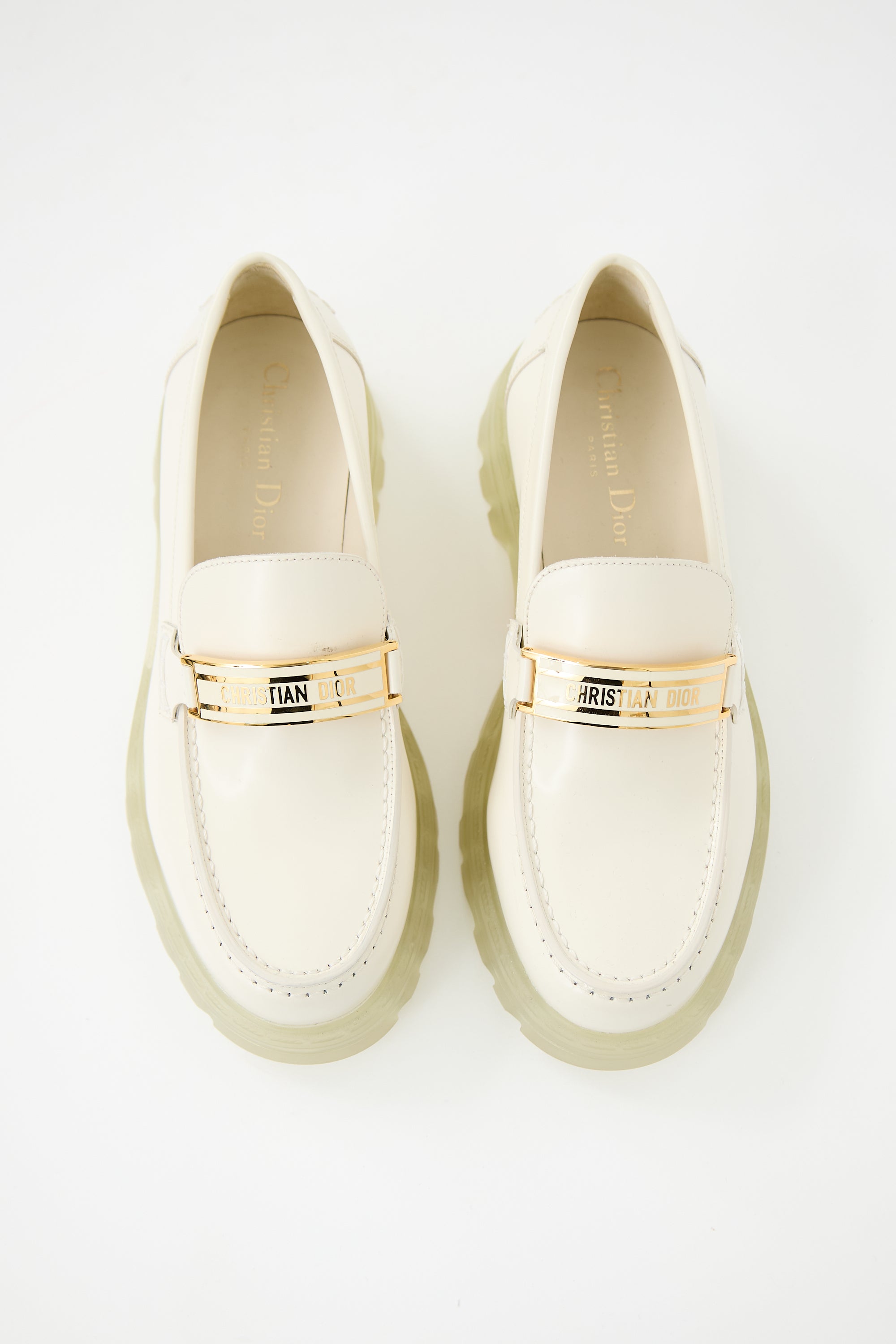 Dior Leather Code Loafer