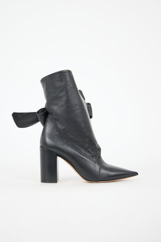 Dior Leather Huggy Boot