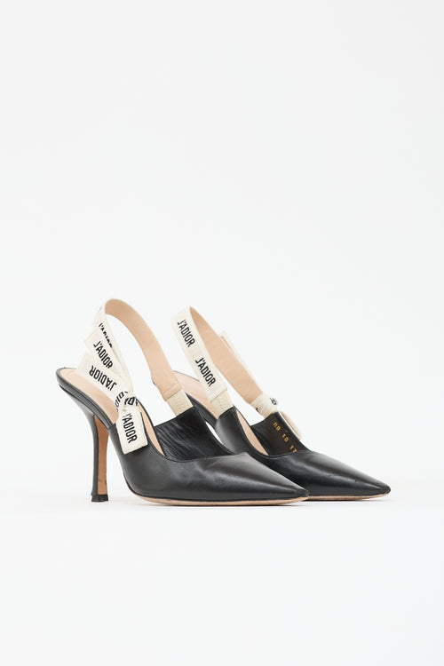 Dior Leather J'Adior Slingback Pump