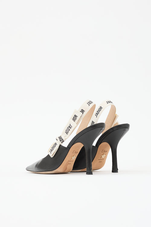 Dior Leather J'Adior Slingback Pump
