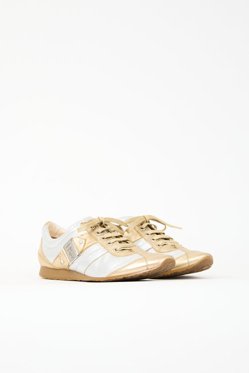 Dior Leather Logo Sneaker