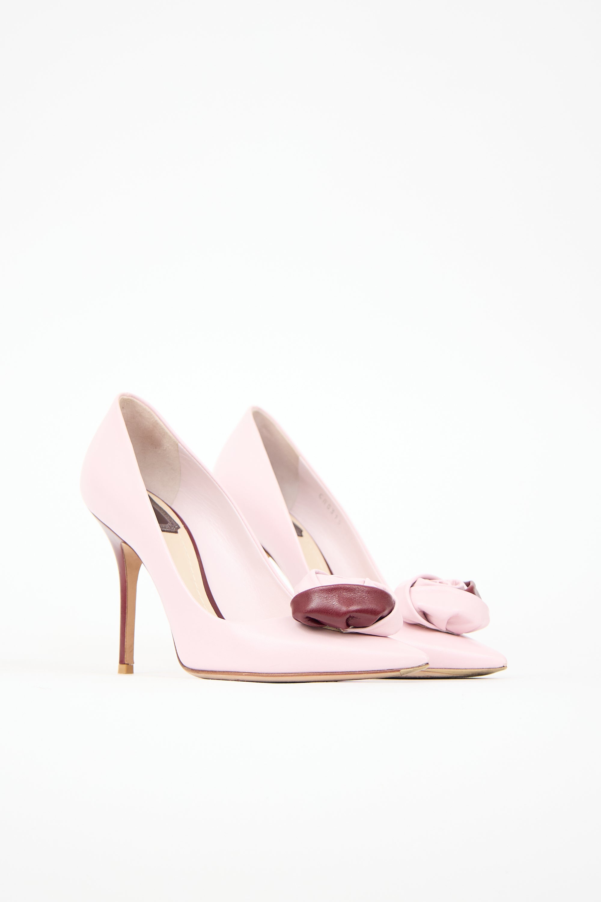 Dior Leather Rose Pump