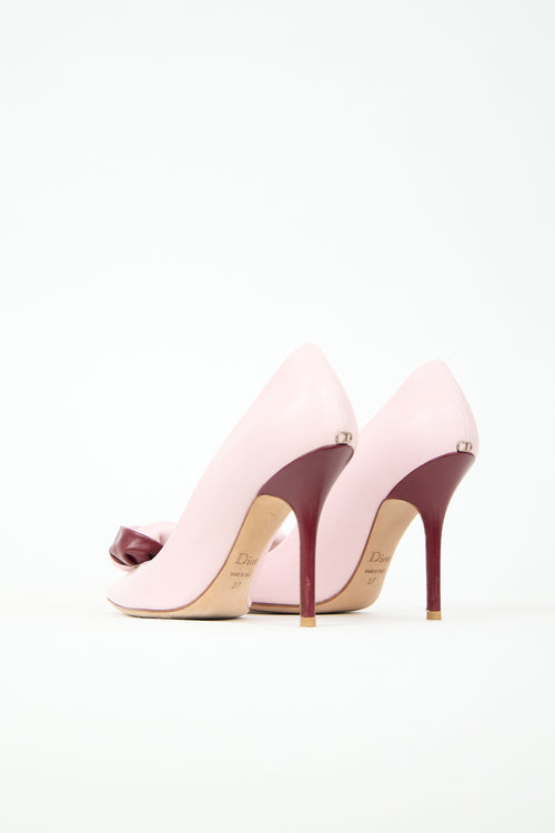 Dior Leather Rose Pump