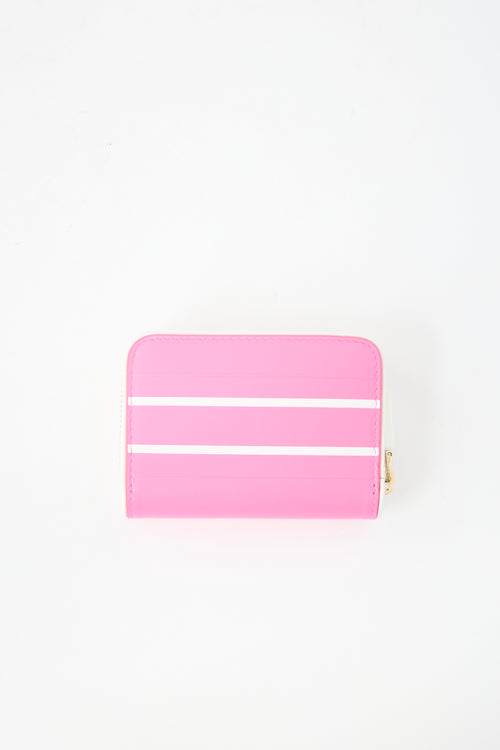 Dior Leather Vibe Voyageur Zip Wallet