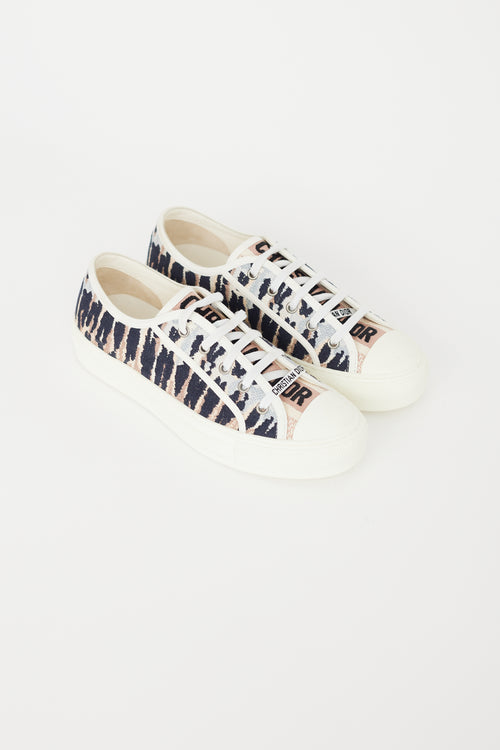 Dior Multicolour Canvas Walk'n'Dior Sneaker