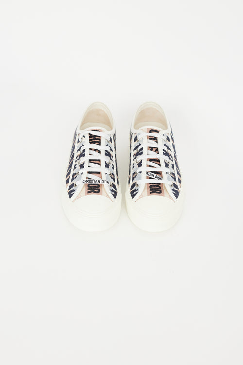 Dior Multicolour Canvas Walk'n'Dior Sneaker