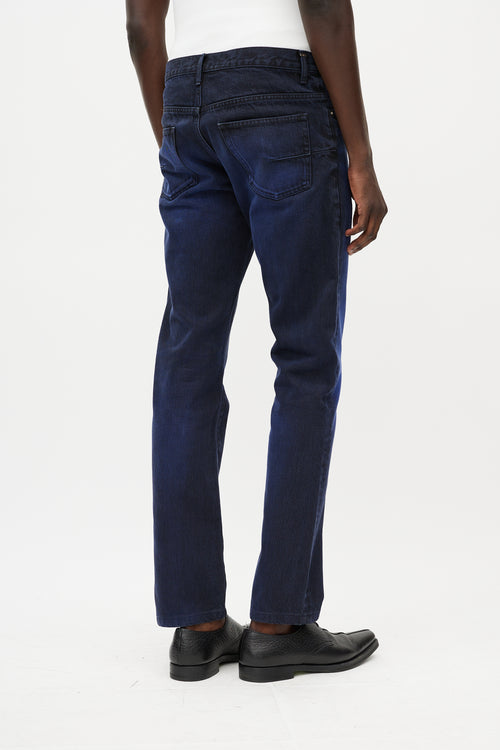 Dior Navy & Blue Gradient Jeans